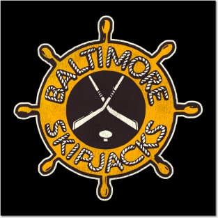 Defunct Baltimore Skipjacks Hockey Team Posters and Art